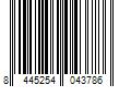 Barcode Image for UPC code 8445254043786