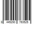 Barcode Image for UPC code 8445290763525