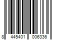 Barcode Image for UPC code 8445401006336