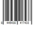 Barcode Image for UPC code 8445438417433