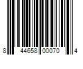 Barcode Image for UPC code 844658000704