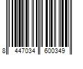 Barcode Image for UPC code 8447034600349