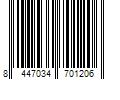 Barcode Image for UPC code 8447034701206