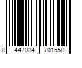 Barcode Image for UPC code 8447034701558