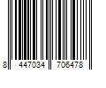 Barcode Image for UPC code 8447034706478