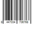 Barcode Image for UPC code 8447034706768