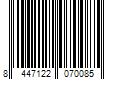 Barcode Image for UPC code 8447122070085