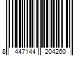 Barcode Image for UPC code 8447144204260