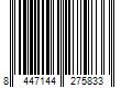 Barcode Image for UPC code 8447144275833