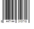 Barcode Image for UPC code 8447144310718