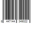 Barcode Image for UPC code 8447144349022