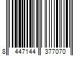 Barcode Image for UPC code 8447144377070