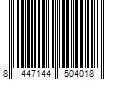 Barcode Image for UPC code 8447144504018