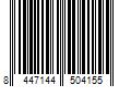 Barcode Image for UPC code 8447144504155