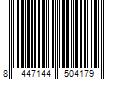 Barcode Image for UPC code 8447144504179