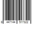 Barcode Image for UPC code 8447144517322