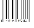 Barcode Image for UPC code 8447144672892