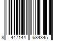 Barcode Image for UPC code 8447144684345