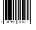 Barcode Image for UPC code 8447190060278