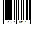 Barcode Image for UPC code 8447274011615