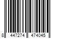 Barcode Image for UPC code 8447274474045