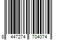 Barcode Image for UPC code 8447274704074