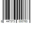 Barcode Image for UPC code 8447373000763