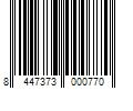 Barcode Image for UPC code 8447373000770