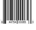 Barcode Image for UPC code 844754000653