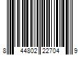 Barcode Image for UPC code 844802227049