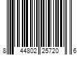 Barcode Image for UPC code 844802257206