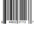 Barcode Image for UPC code 844802311137