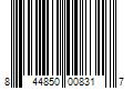 Barcode Image for UPC code 844850008317