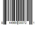 Barcode Image for UPC code 844969000721