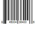 Barcode Image for UPC code 845004364006