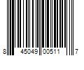 Barcode Image for UPC code 845049005117