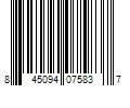 Barcode Image for UPC code 845094075837