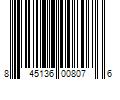 Barcode Image for UPC code 845136008076