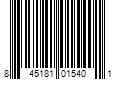 Barcode Image for UPC code 845181015401