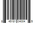 Barcode Image for UPC code 845181040045