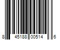 Barcode Image for UPC code 845188005146