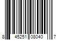 Barcode Image for UPC code 845251080407