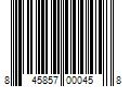 Barcode Image for UPC code 845857000458