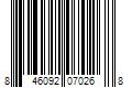 Barcode Image for UPC code 846092070268