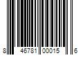 Barcode Image for UPC code 846781000156