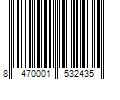 Barcode Image for UPC code 8470001532435