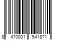 Barcode Image for UPC code 8470001541871