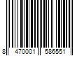 Barcode Image for UPC code 8470001586551