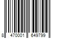 Barcode Image for UPC code 8470001649799