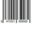 Barcode Image for UPC code 8470001659989